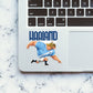 No.9 Striker Sticker - Stickers | STICK IT UP