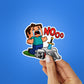 Nooo Not My Blocks Sticker