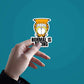 Normal Is Boring Sticker waterproof vinyl decal for laptop, bike, car & bottle
