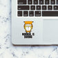 Normal Is Boring Sticker waterproof vinyl decal for laptop, bike, car & bottle