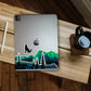 Northen light Infinity Sticker waterproof vinyl decal for laptop, bike, car & bottle