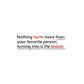 Nothing Hurts Sticker waterproof vinyl decal for laptop, bike, car & bottle