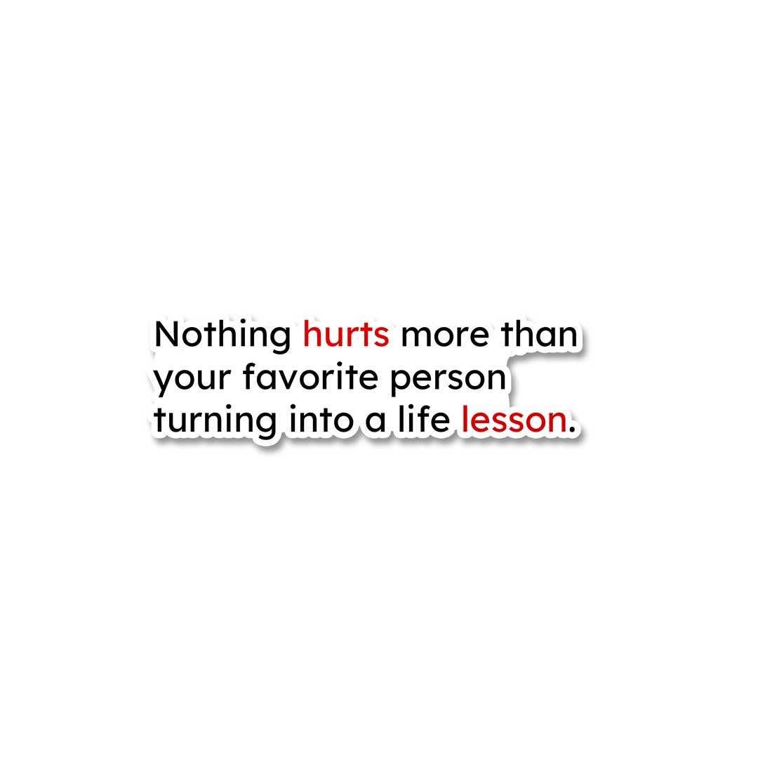 Nothing Hurts Sticker waterproof vinyl decal for laptop, bike, car & bottle