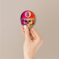 Number8 Skull Helmet Holographic Stickers - Holographic stickers | STICK IT UP