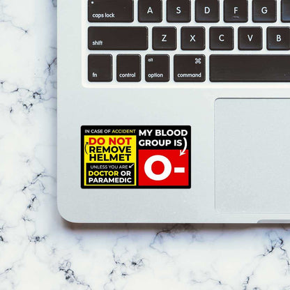 O Negative Sticker - STICK IT UP