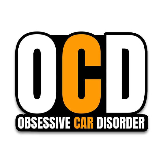 Obsessive Car Disorder Bumper Sticker - STICK IT UP