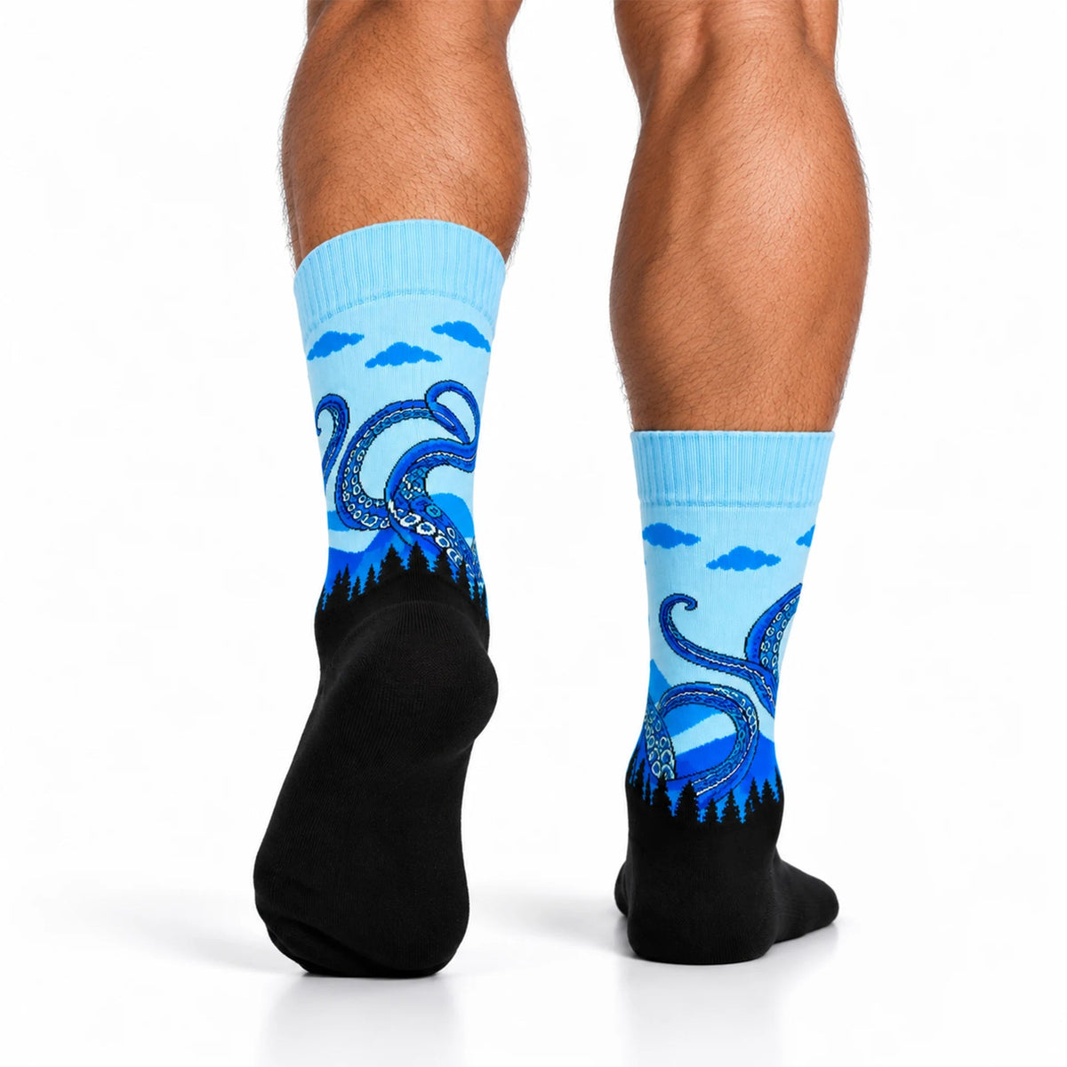 Ocean Kraken Unisex Socks, Crew Length - Socks | STICK IT UP