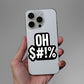 Oh No Sticker