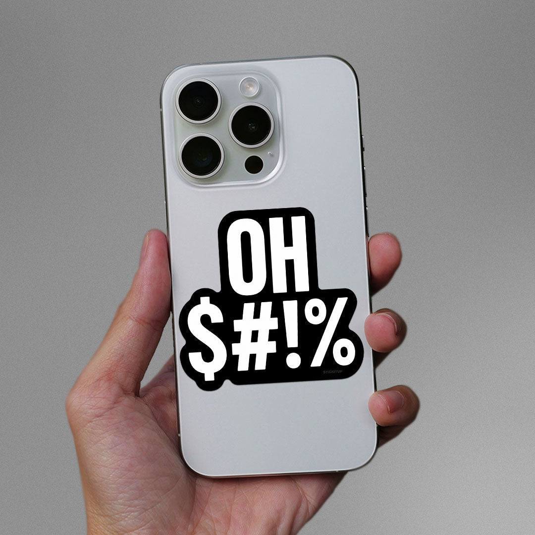 Oh No Sticker - Stickers | STICK IT UP