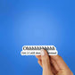 Ohhhhhhhh Sticker waterproof vinyl decal for laptop, bike, car & bottle