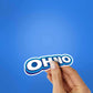 Ohno Sticker waterproof vinyl decal for laptop, bike, car & bottle