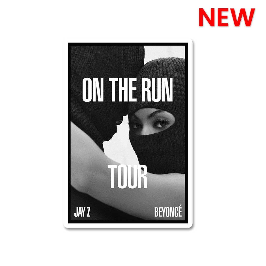 On The Run Sticker waterproof vinyl decal for laptop, bike, car & bottle