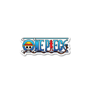 One Piece Sticker waterproof vinyl decal for laptop, bike, car & bottle