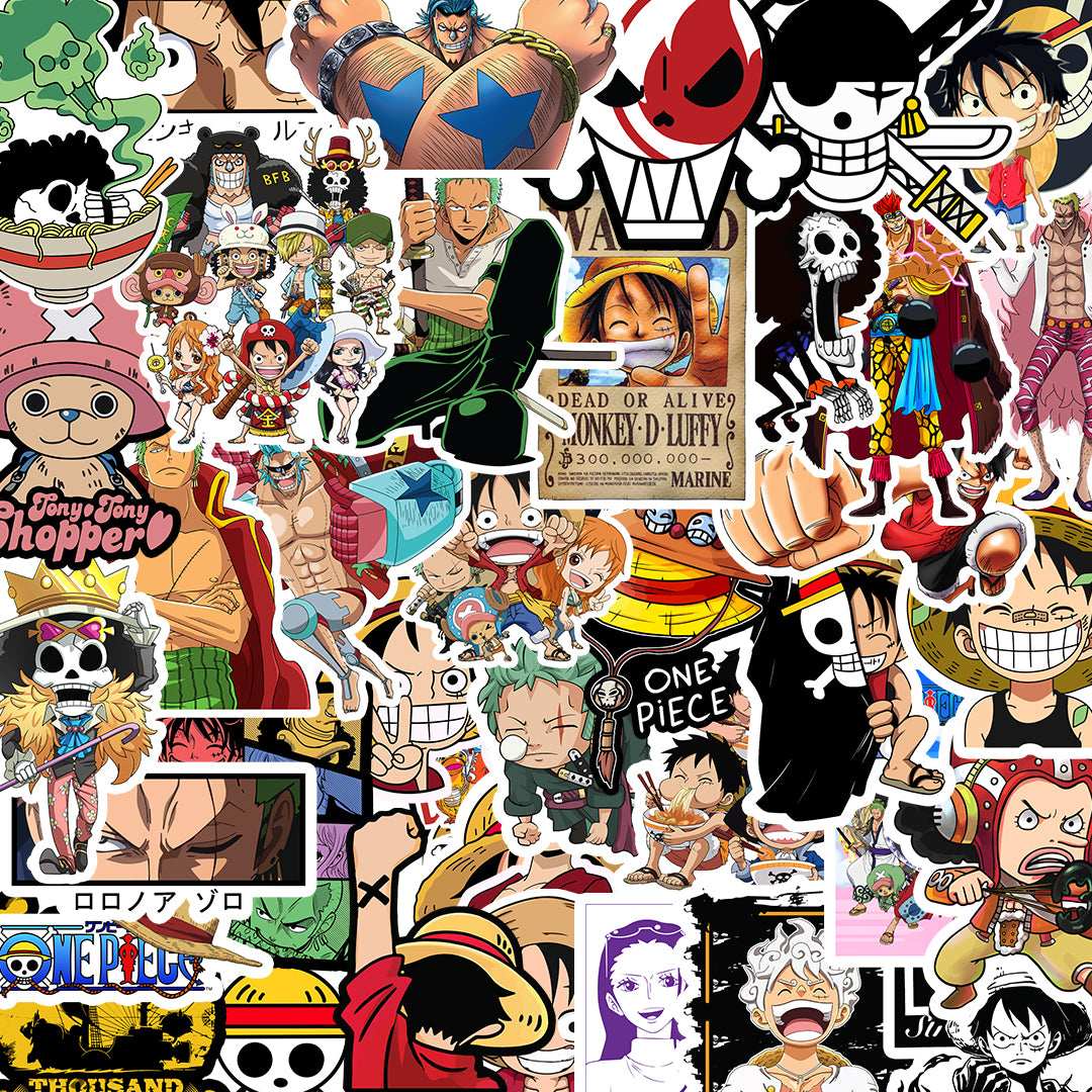 One Piece Sticker Packs [50 sticker] - STICK IT UP