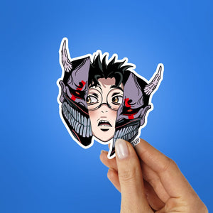 ONI KEN Sticker waterproof vinyl decal for laptop, bike, car & bottle