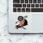 Only Gains Sticker waterproof vinyl decal for laptop, bike, car & bottle