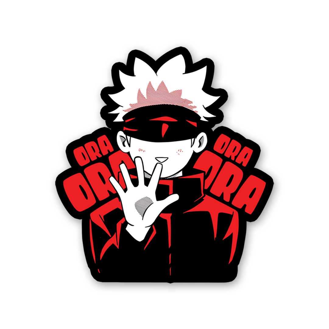 Ora Sticker waterproof vinyl decal for laptop, bike, car & bottle