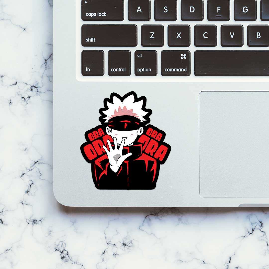 Ora Sticker waterproof vinyl decal for laptop, bike, car & bottle