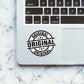 Original Sticker waterproof vinyl decal for laptop, bike, car & bottle