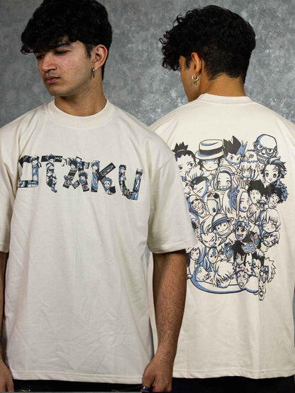 OTAKU T - SHIRT waterproof vinyl decal for laptop, bike, car & bottle