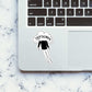 Over Thinker Sticker waterproof vinyl decal for laptop, bike, car & bottle