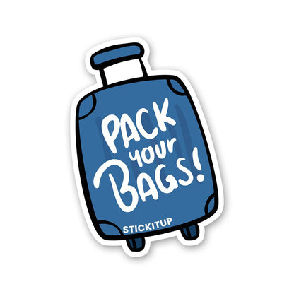 Pack your bags Sticker - STICK IT UP