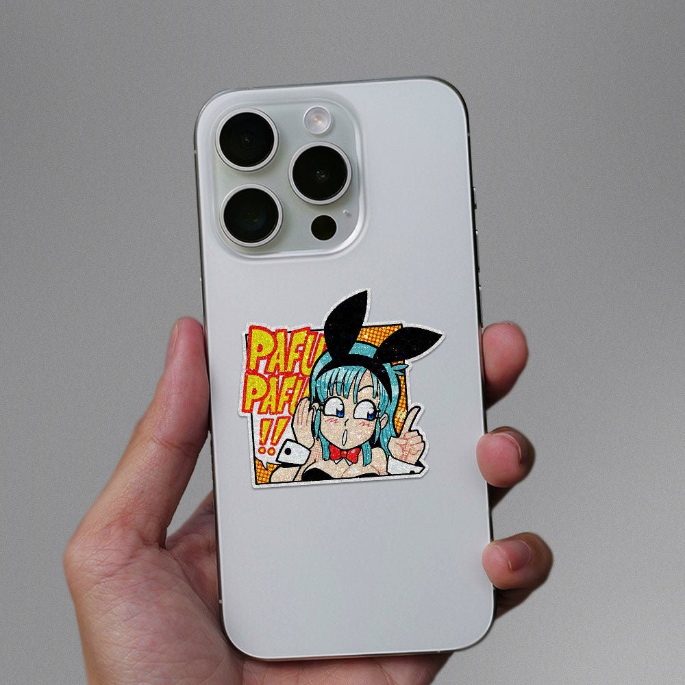 Pafu Pafu Glitter Sticker waterproof vinyl decal for laptop, bike, car & bottle