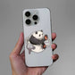 Panda Sticker waterproof vinyl decal for laptop, bike, car & bottle