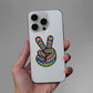 Peace Sticker waterproof vinyl decal for laptop, bike, car & bottle