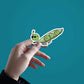 Peas Out Sticker waterproof vinyl decal for laptop, bike, car & bottle