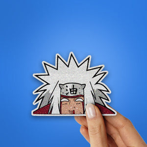 Pervy Sage Glitter Sticker waterproof vinyl decal for laptop, bike, car & bottle