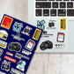 Photographer Sticker Sheet waterproof vinyl decal for laptop, bike, car & bottle
