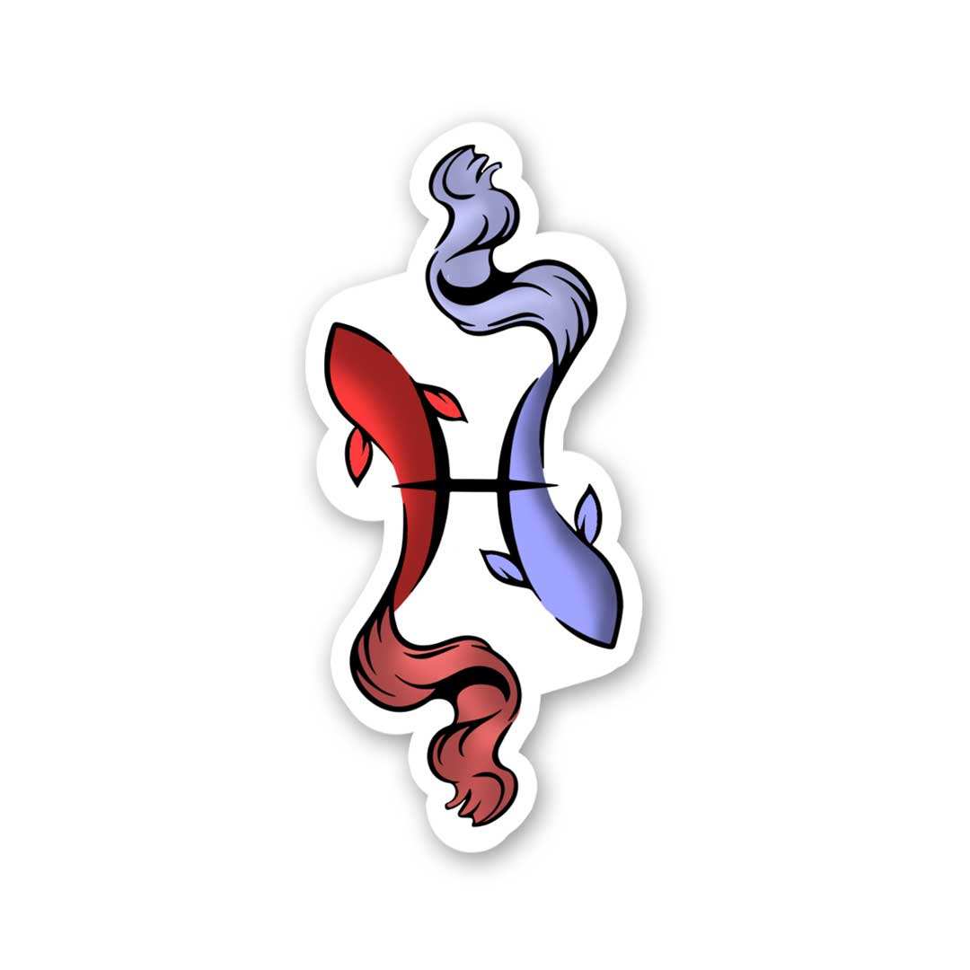 Pisces Sticker - Stickers | STICK IT UP
