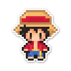 Pixel Art Character Sticker