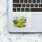 Plant Goblin Sticker waterproof vinyl decal for laptop, bike, car & bottle