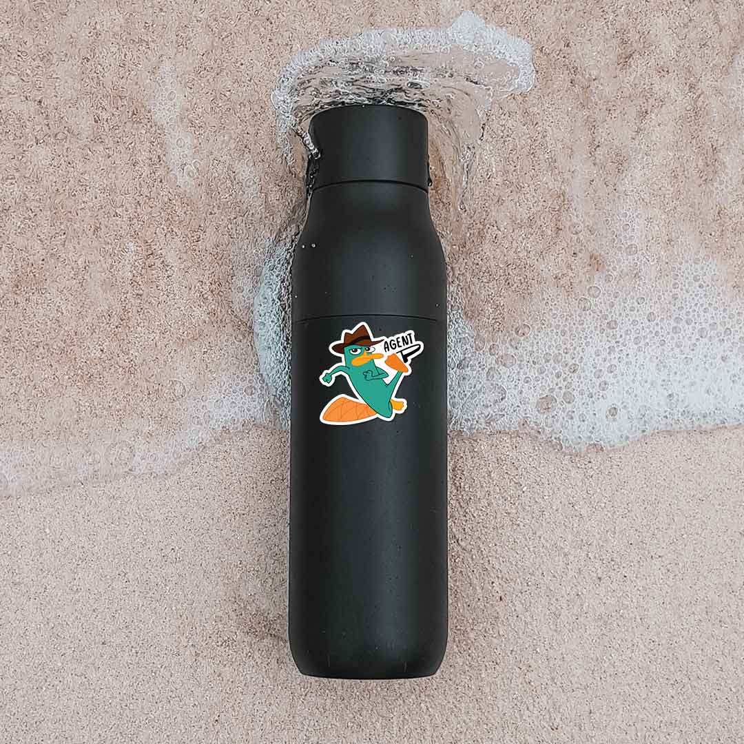 Platipus Mahashey Sticker waterproof vinyl decal for laptop, bike, car & bottle