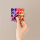 Pop Culture Holographic Stickers