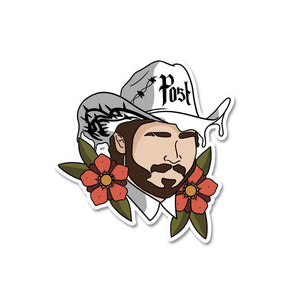 Posty Aesthetics Sticker waterproof vinyl decal for laptop, bike, car & bottle