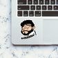 Posty Wow Sticker waterproof vinyl decal for laptop, bike, car & bottle