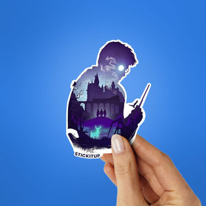 Potter Sticker waterproof vinyl decal for laptop, bike, car & bottle