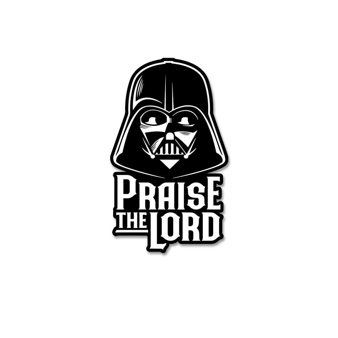 Praise The Lord Sticker - STICK IT UP