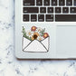 pretty envelop Sticker waterproof vinyl decal for laptop, bike, car & bottle