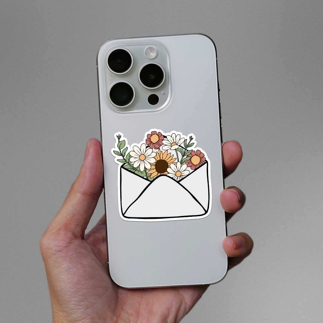 pretty envelop Sticker - STICK IT UP