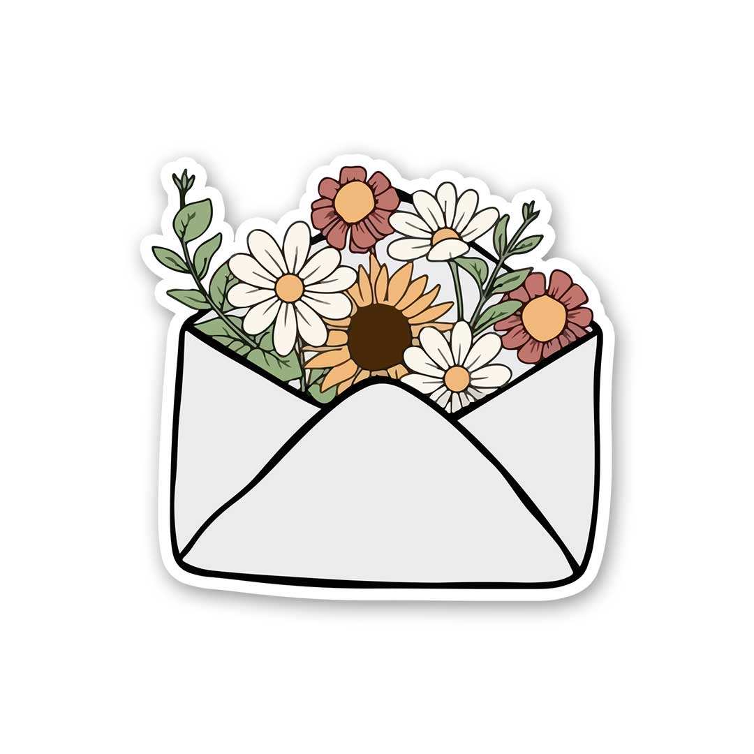 pretty envelop Sticker - STICK IT UP