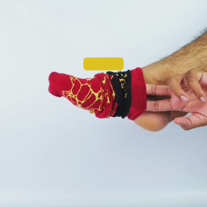 The Floor Is Lava Unisex Socks video