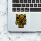 Pubg Khelo Kaafi Scope Hai Sticker waterproof vinyl decal for laptop, bike, car & bottle