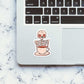 Pure Love Sticker waterproof vinyl decal for laptop, bike, car & bottle