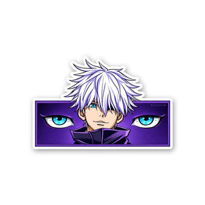 Purple Eyes Anime Sticker - Stickers | STICK IT UP