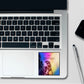 Purpose Over Pleasure Holographic Stickers waterproof vinyl decal for laptop, bike, car & bottle