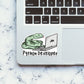 Python Developer Sticker waterproof vinyl decal for laptop, bike, car & bottle